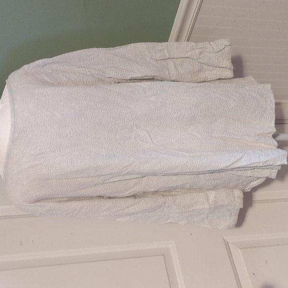 Et Lois Unique Long Sleeve Textured Top Shirt XL - Picture 7 of 13